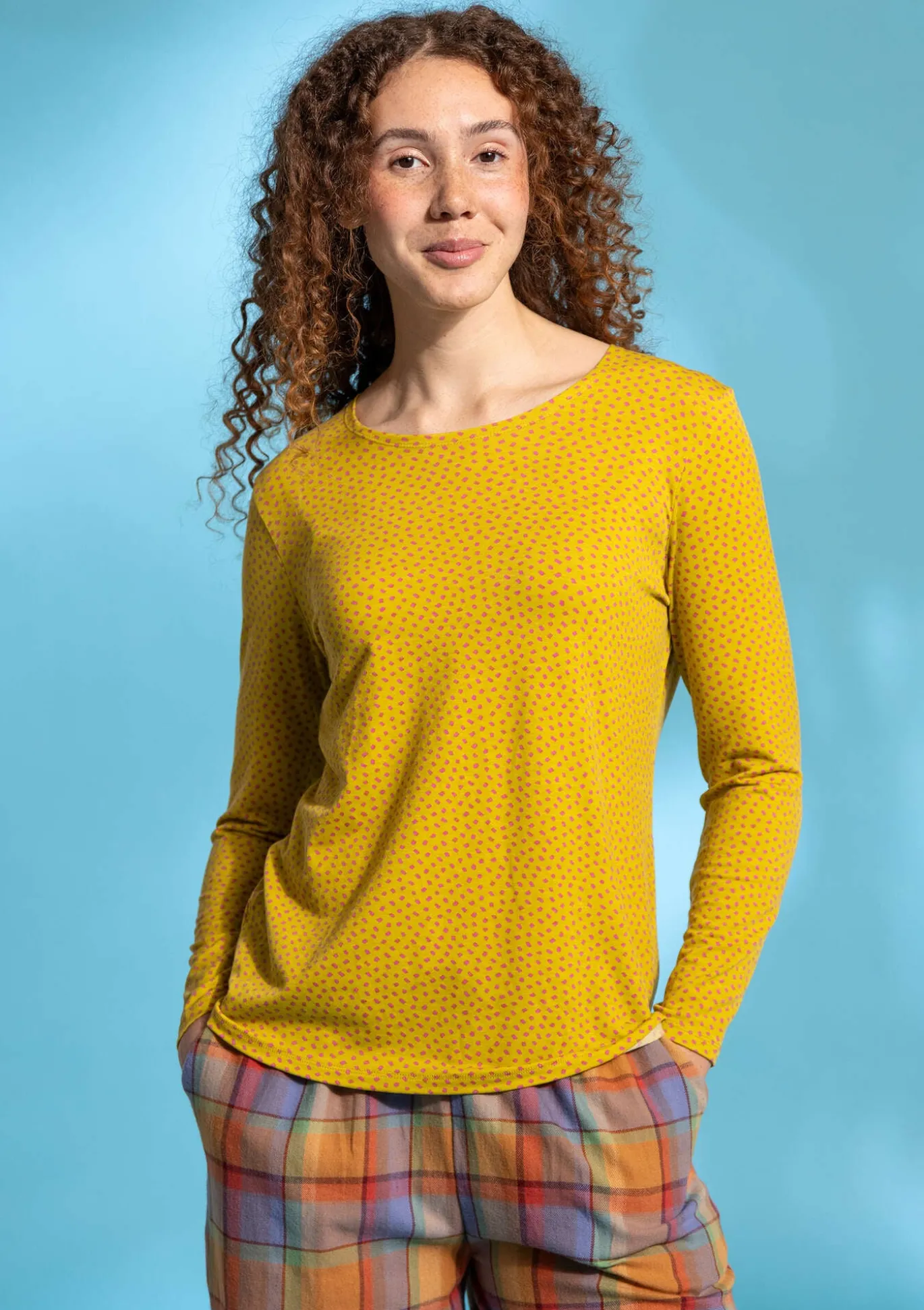 Pusero "Dot" lyocellia ja elastaania