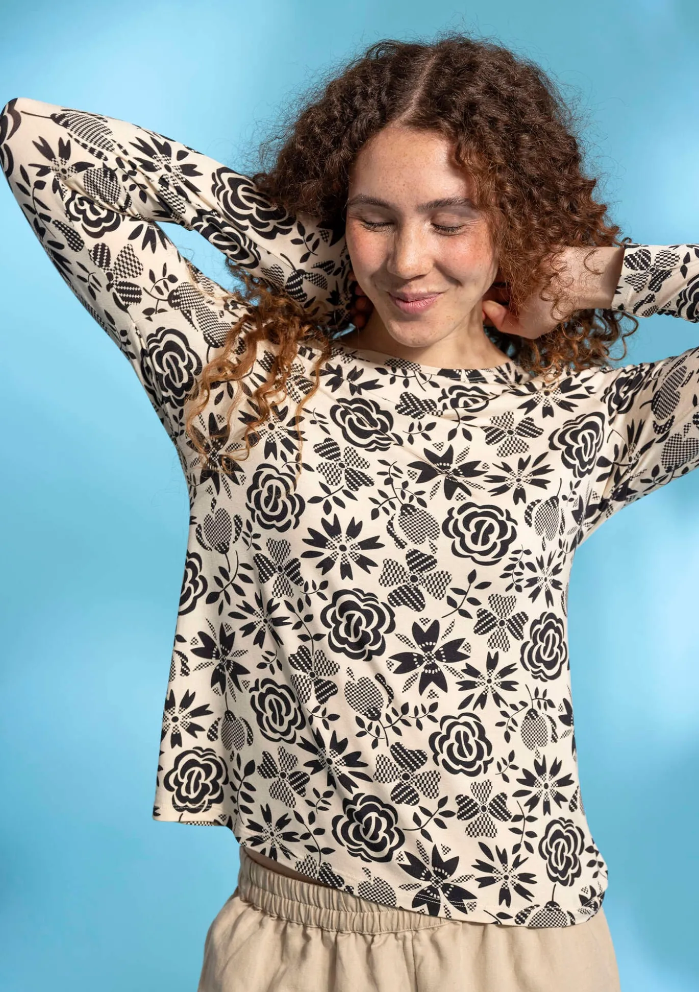 Pusero "Karin" mikromodaalia ja elastaania