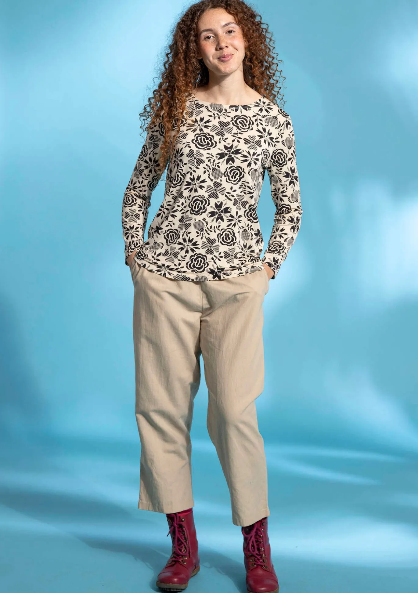 Pusero "Karin" mikromodaalia ja elastaania