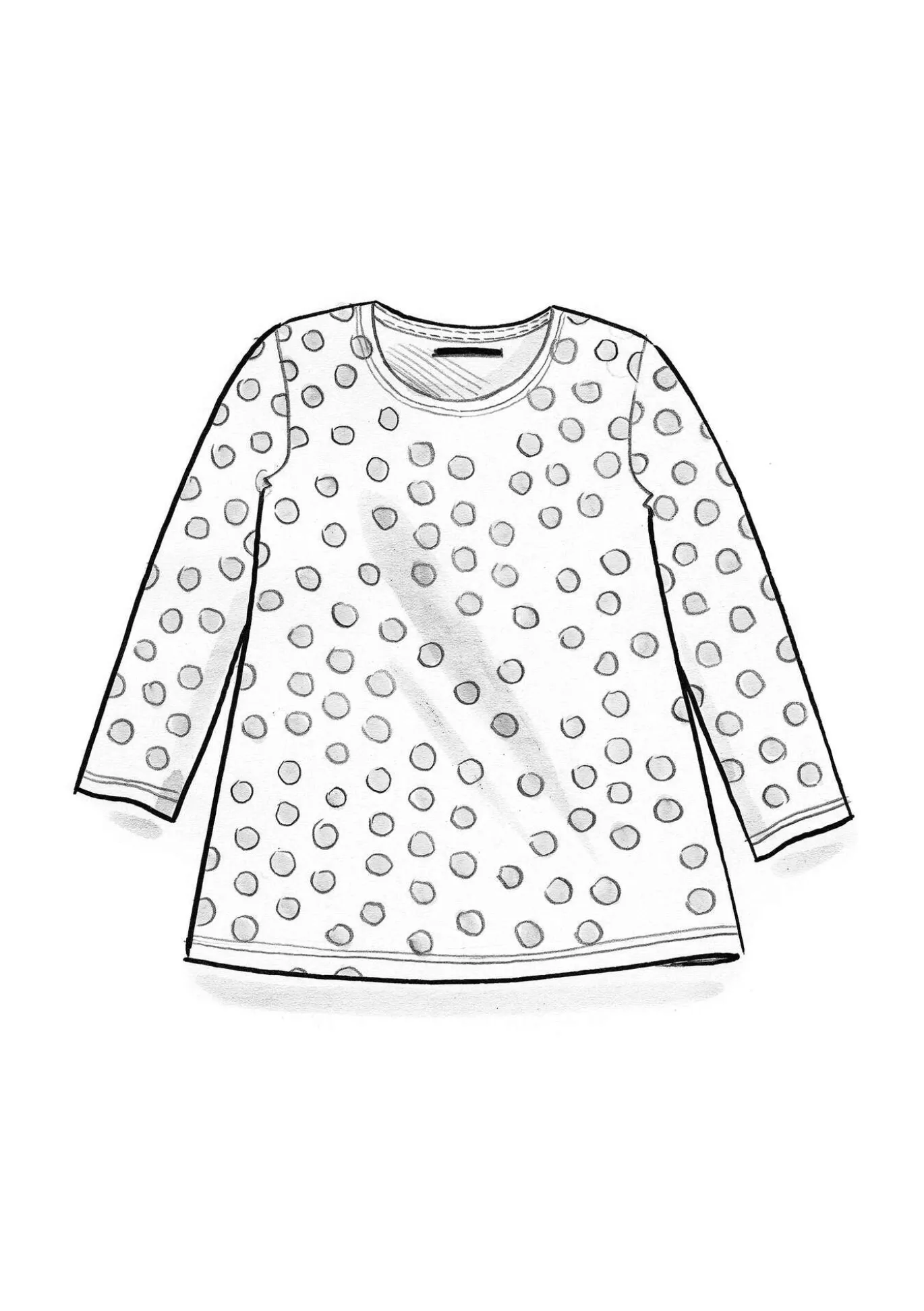 Pusero "Mika" ekopuuvillaa ja modaalia