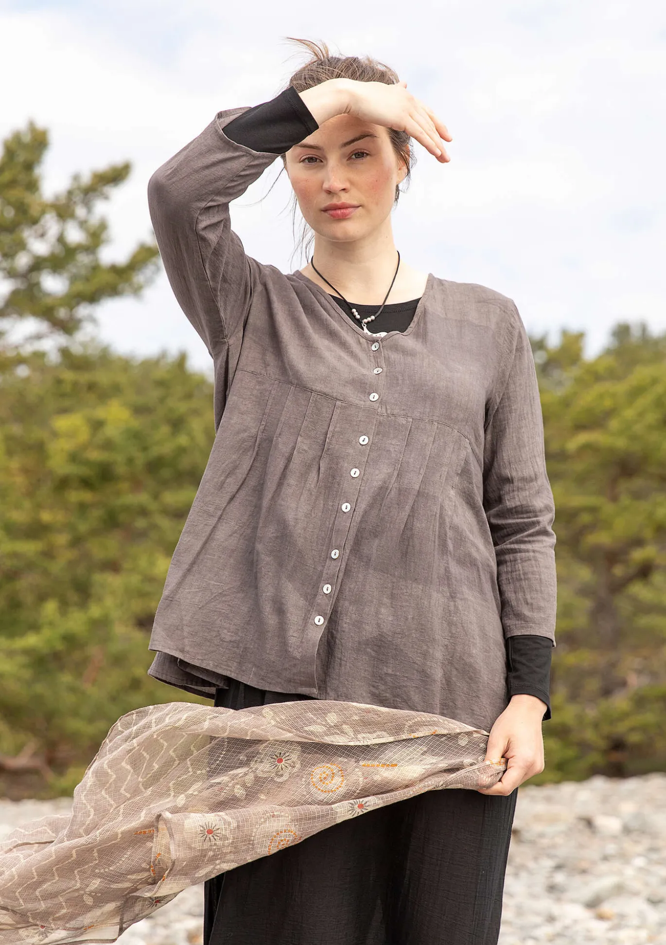 Pusero "Samira" ekopuuvillaa