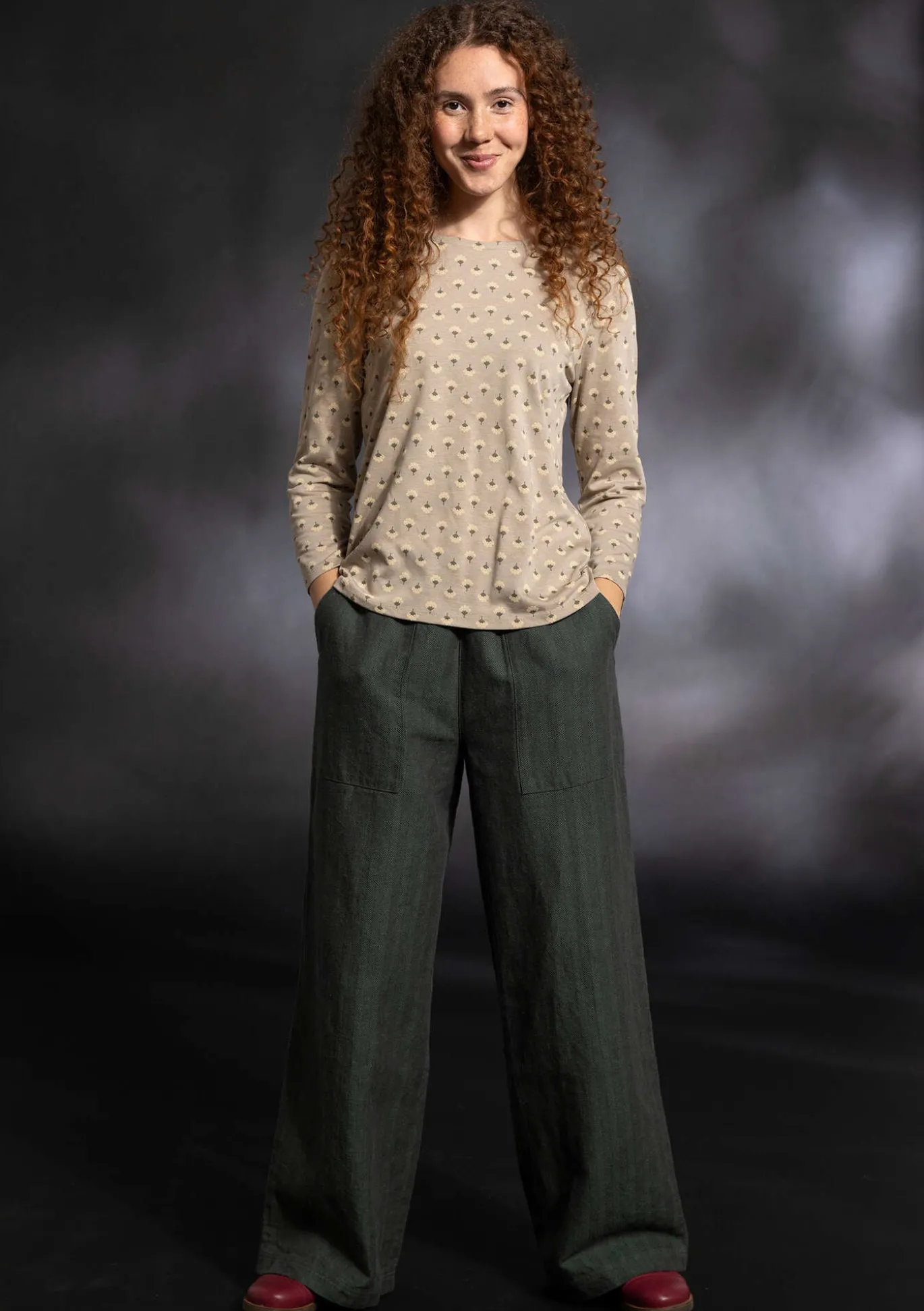 Pusero "Sigrid" ekopuuvillaa ja lyocellia