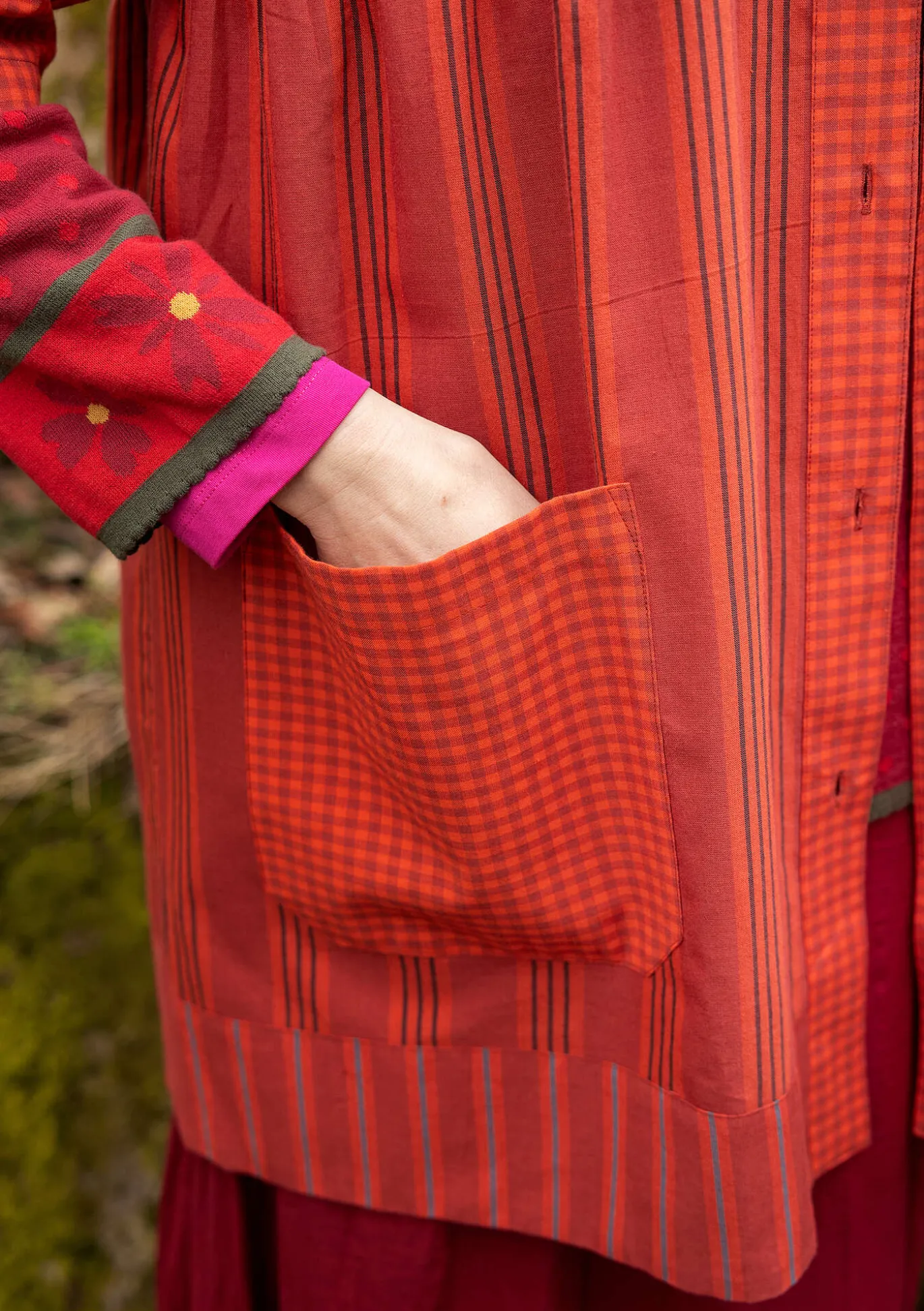 Taiteilijanpaita "Sofia" ekopuuvillaa