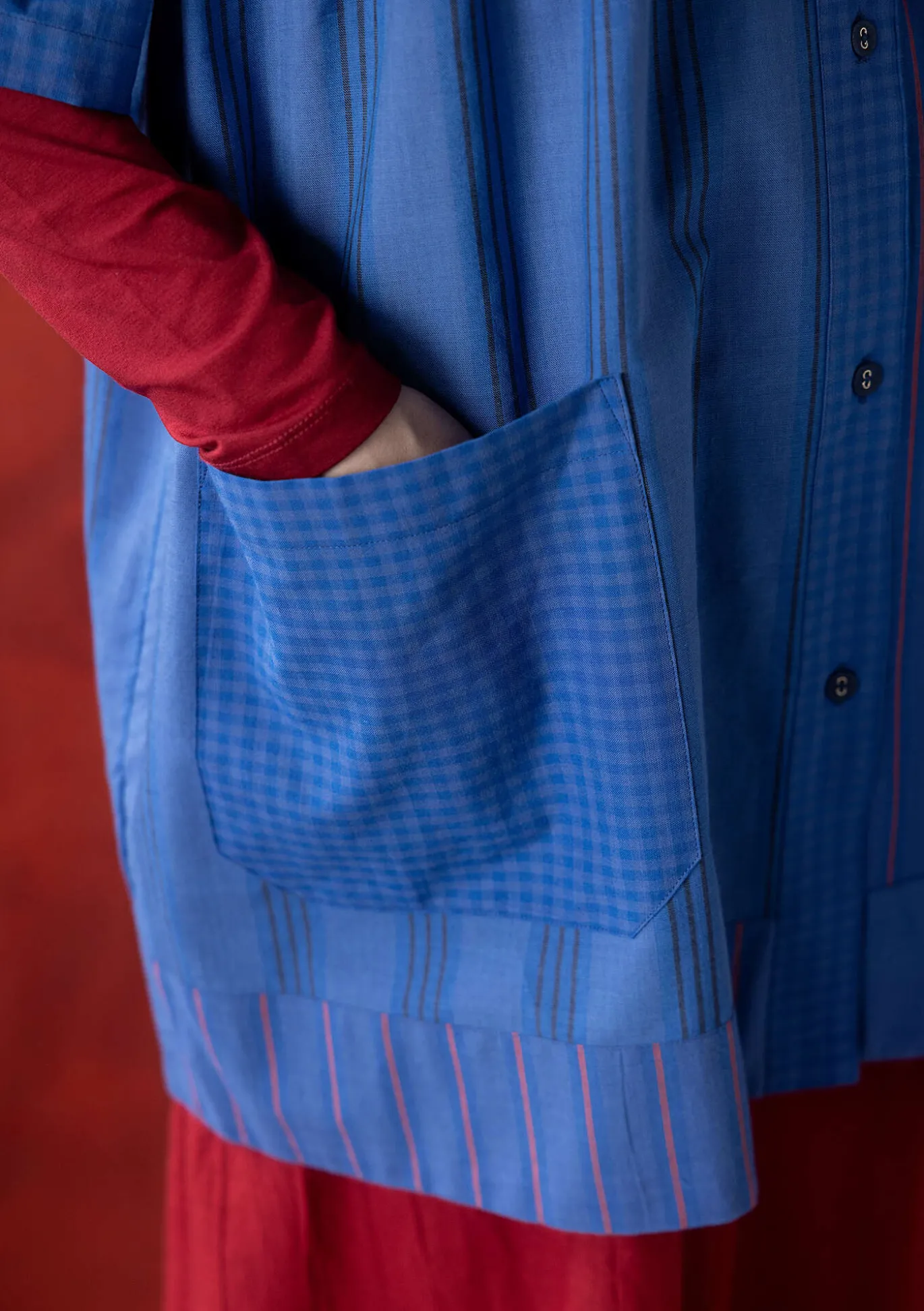 Taiteilijanpaita "Sofia" ekopuuvillaa