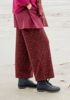 Trikoohousut ”Aurora” i ekopuuvillaa/modaalia/elastaania