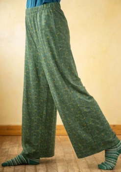 Trikoohousut ”Aurora” i ekopuuvillaa/modaalia/elastaania