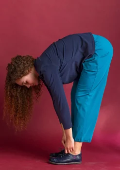 Trikoohousut ekopuuvillaa/elastaania