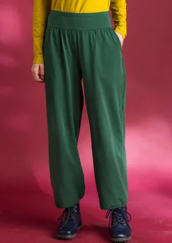 Trikoohousut ekopuuvillaa/elastaania