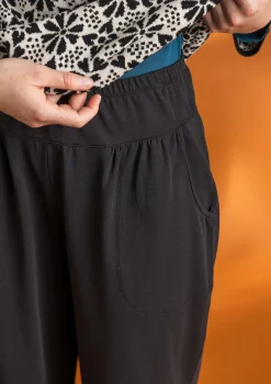 Trikoohousut ekopuuvillaa/elastaania