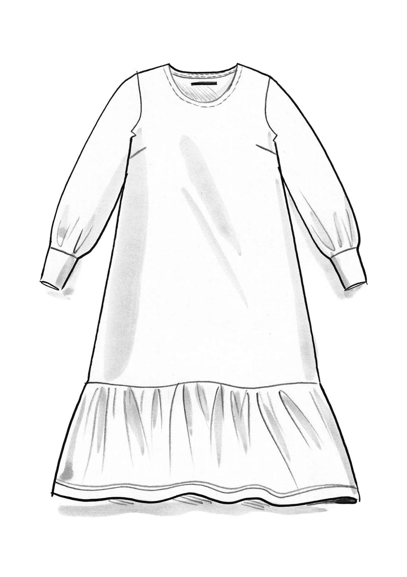 Trikoomekko ekopuuvillaa ja pellavaa