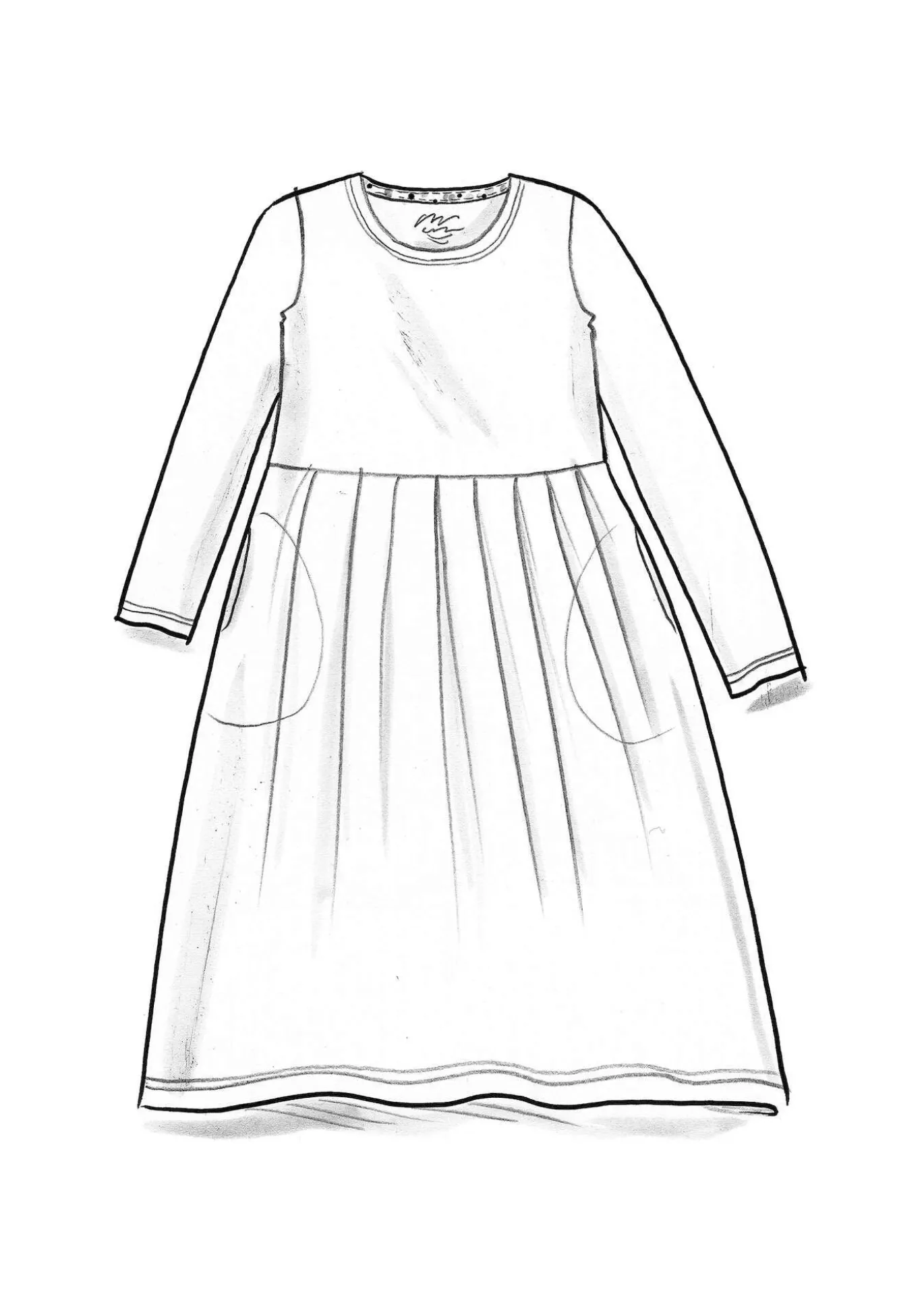 Trikoomekko ”Helga” lyocellia/elastaania