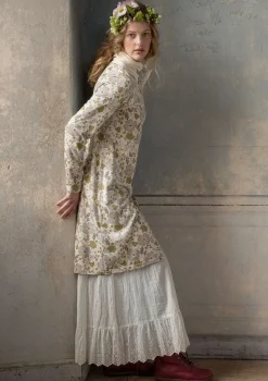 Trikoomekko "Höstanemone" ekopuuvillaa ja modaalia