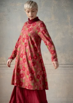 Trikoomekko "Höstanemone" ekopuuvillaa ja modaalia