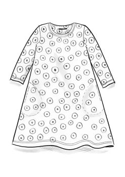 Trikoomekko "Nicole" ekopuuvillaa ja modaalia