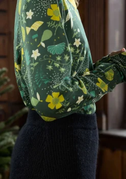 Trikoopusero "Fyrverkeri" ekopuuvillaa ja modaalia