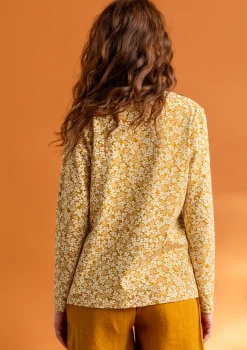 Trikoopusero ”Ylva” ekopuuvillaa/elastaania