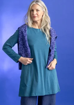 Trikootunika ”Tyra” ekopuuvillaa/modaalia