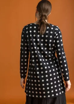 Trikootunika ”Tyra” ekopuuvillaa/modaalia