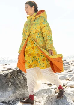 Untuvatakki "Bhumika" kierrätettyä polyesteriä ja untuvaa