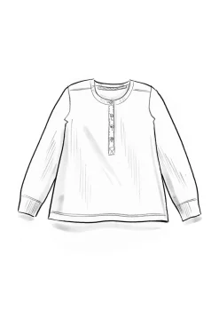 Vaarinpaita ekopuuvillaribbiä