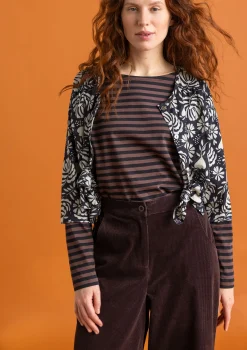 Vakosamettihousut ekopuuvillaa/elastaania