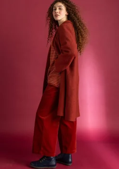 Vakosamettihousut ekopuuvillaa/elastaania