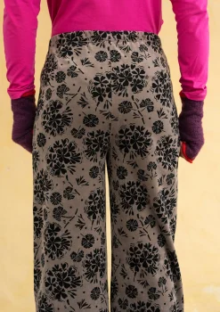 Veluurihousut ”Selma” i ekopuuvillaa / kierrätettyä polyesteriä