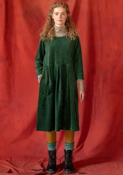 Veluurimekko "Fyrverkeri" ekopuuvillaa ja kierrätettyä polyesteriä