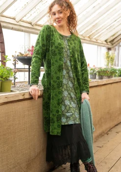 Veluurimekko ”Selma” i ekopuuvillaa / kierrätettyä polyesteriä