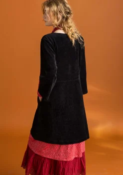 Veluuritunika ekologista puuvillaa / kierrätettyä polyesteriä