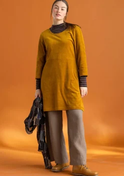 Veluuritunika ekologista puuvillaa / kierrätettyä polyesteriä