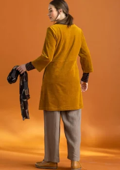 Veluuritunika ekologista puuvillaa / kierrätettyä polyesteriä